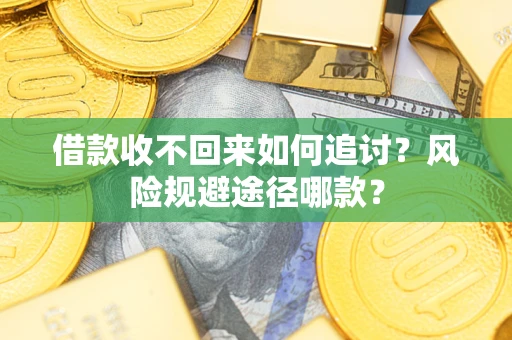 武汉借款收不回来如何追讨？风险规避途径哪款？